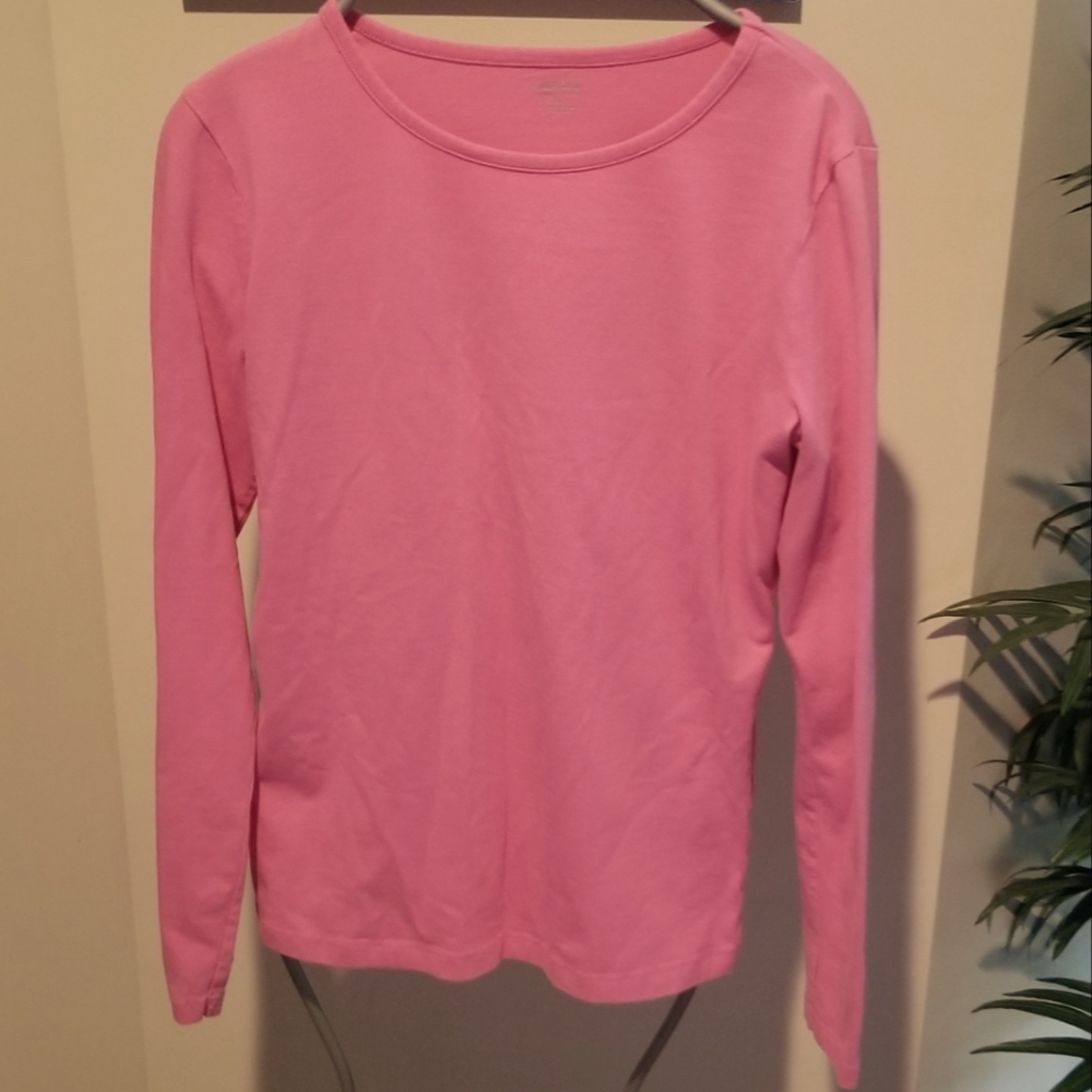 ❤️5for$12 Cherokee girl's XL LS dusty rose top